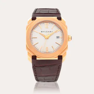 Bulgari Octo BGO P 38 G 18k rose gold Silver