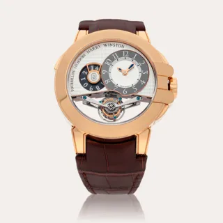 Harry Winston Ocean 400/MMTBD45R 18k rose gold Silver