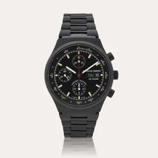 Porsche Design Chronograph 6625.11 Stainless steel and PVD Black