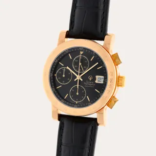 Girard-Perregaux 7000 18k rose gold Black