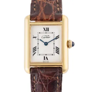 Cartier Tank 2415 | Silver and Gold-plated