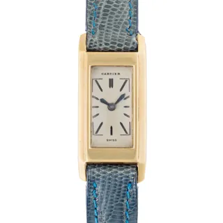 Cartier Duoplan 18k Gold