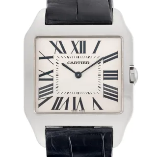 Cartier Santos Dumont 2651 18k white gold