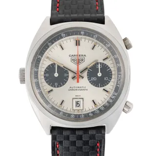 Heuer Carrera 1153S 38mm Stainless steel