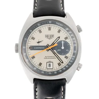 Heuer Carrera 1153S 38mm Stainless steel