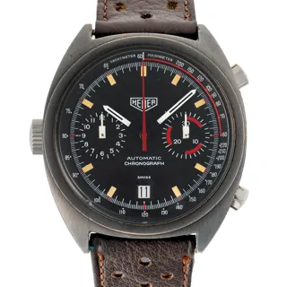 Heuer Monza 110.501 39mm Stainless steel and PVD