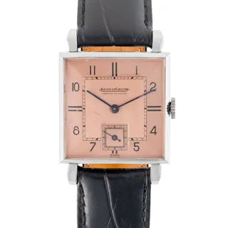 Jaeger-LeCoultre Stainless steel Salmon