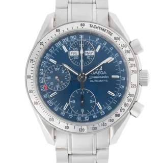 Omega Speedmaster Day Date 3523.80.00 39mm Stainless steel Blue