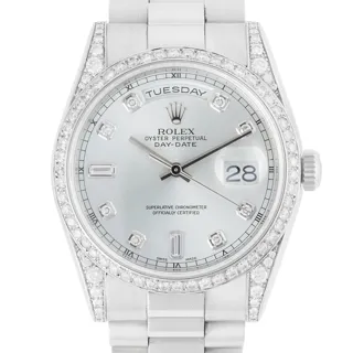 Rolex Day-Date 36 118296 36mm Platinum