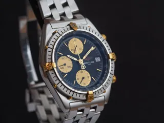 Breitling Chronomat B13048 Stainless steel and gold Blue