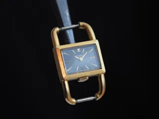 Jaeger-LeCoultre Étrier 1670 18k yellow gold Black