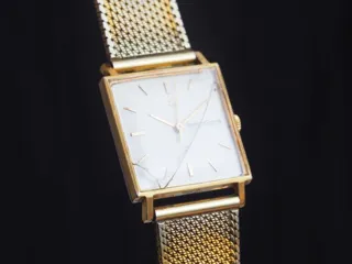 Jaeger-LeCoultre 1966 Gold-plated Cream