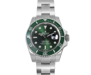 Rolex Submariner Ceramic and Stainless steel Green