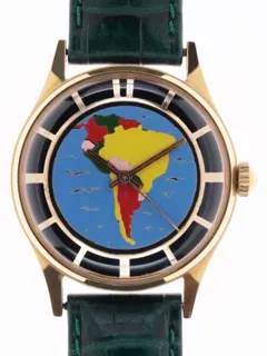 Anonymous Gents Wristwatch South America Rose gold and Stainless steel multi-color