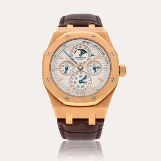 Audemars Piguet Royal Oak Equation of Time 26603OR.OO.D092CR.01234 18k rose gold Silver