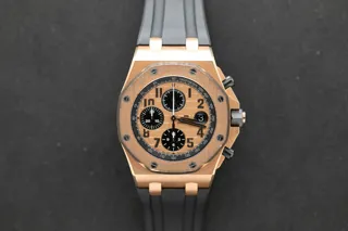 Audemars Piguet Royal Oak Offshore 26470OR.OO.A002CR.01 Ceramic and Rose gold Champagne