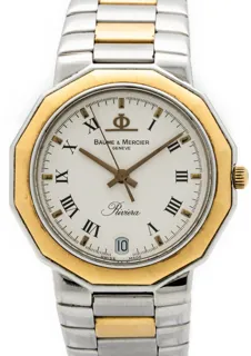 Baume & Mercier Rivera 5131 Yellow gold and Stainless steel White