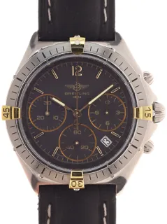 Breitling Windrider A80350 D55045 36.5mm Yellow gold and Stainless steel Black