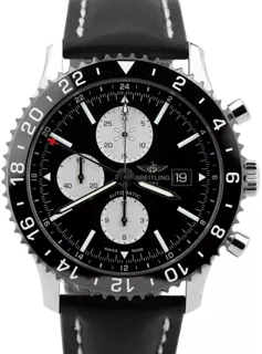 Breitling Chronoliner 46mm Stainless steel Black