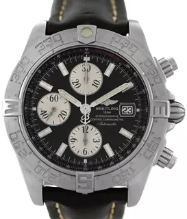 Breitling Galactic Stainless steel Black