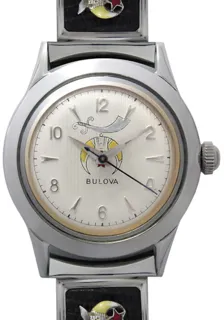 Bulova Shriner Stainless steel Silver