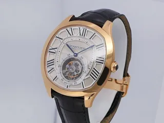 Cartier Drive W4100013 40mm Rose gold Silver