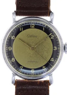 Certina Gents Wristwatch Antimagnetique 715 Stainless steel Black