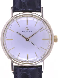 Certina Mans Wristwatch 5106 011 yellow gold u2013 plated$Stainless Steel Golden