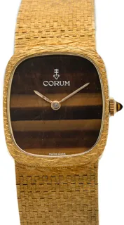 Corum Yellow gold Brown