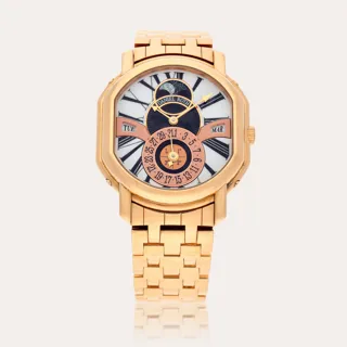 Daniel Roth 118.X.40 18k rose gold Pink and White