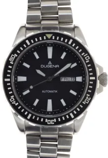 Dugena Sea Tech 200 m 8205 60941 Stainless steel Black