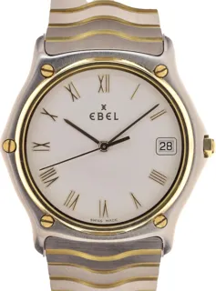 Ebel Sport Classic Wave E1187141 Stainless steel and 18k yellow gold White