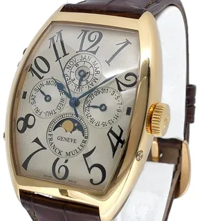 Franck Muller Casablanca 6850 QP Rose gold Silver