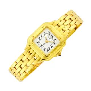 Genève 18k yellow gold White