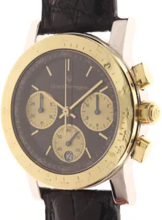 Girard-Perregaux 7001 Chrono 7700 34.1mm Stainless steel and 18k yellow gold Black