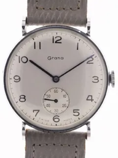 Grana Gents Wristwatch 144.723 Stainless steel Silver