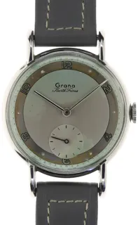 Grana GRANA Kurth Fru00e8res Gents Wristwatch 608.083 Stainless steel Silver