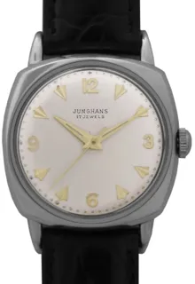 Junghans Gents manual wind Wristwatch Stainless steel Silver