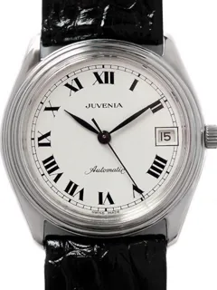 Juvenia Mans Automatic Wristwatch 9062 u2013 X Stainless steel White