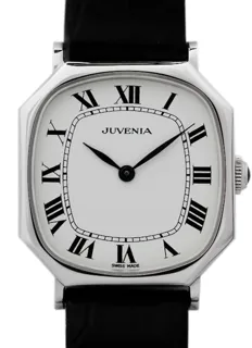 Juvenia Ladies Wristwatch 9400 Stainless steel White