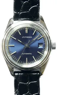 Juvenia Ladies Wristwatch Automatic 9060BL-8 Stainless steel Blue