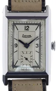 Liema Gents wristwatch Fab. Suisse L0230 chromium-plated Nickel Silver