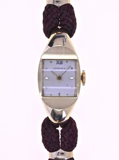 Longines Ladies Wristwatch 5460 166 18k yellow gold Silver