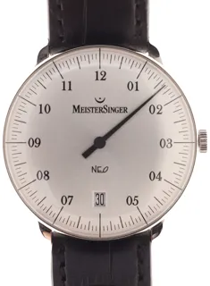 MeisterSinger Neo NE 901 Stainless steel Silver