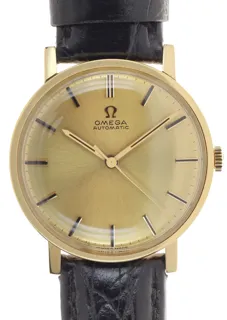 Omega Gents Automatic Wristwatch 161.009 18k rose gold Champagne