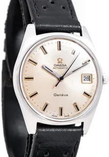 Omega Genu00e9ve 166.041 Stainless steel Silver