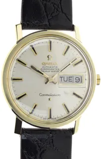 Omega Constellation Chronometer CD 168.016 Stainless Steel$Yellow Gold Cap Silver