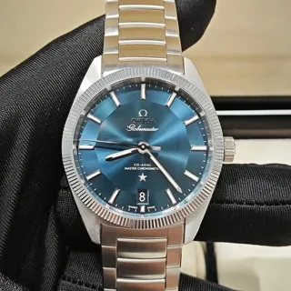 Omega Globemaster 130.30.39.21.03.001 39mm Stainless steel Blue