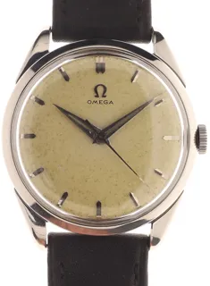 Omega Gents manual wind Wristwatch 2910 SC Stainless steel Silver