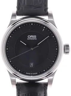 Oris Classic 733 7594 4094-LSN Stainless steel Black